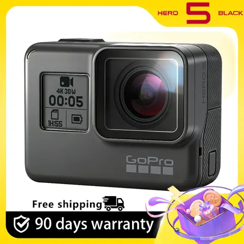 GOPRO HERO5 Black 4k Action Camera go pro fotocamere Fotocamere per casco moto