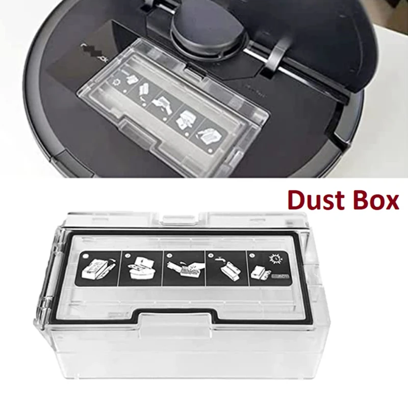 Scatola della polvere per Xiaomi Roborock T7S/G10S/G20S/S8 Pro Robot Aspirapolvere Scatola della spazzatura Accessori Parti