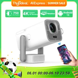 ThundeaL HD Mini Projector 1080P 2K 4K Video LED Projector TD80W Pro WIFI Android Projector TD80Pro Beamer 3D Video Home Theater
