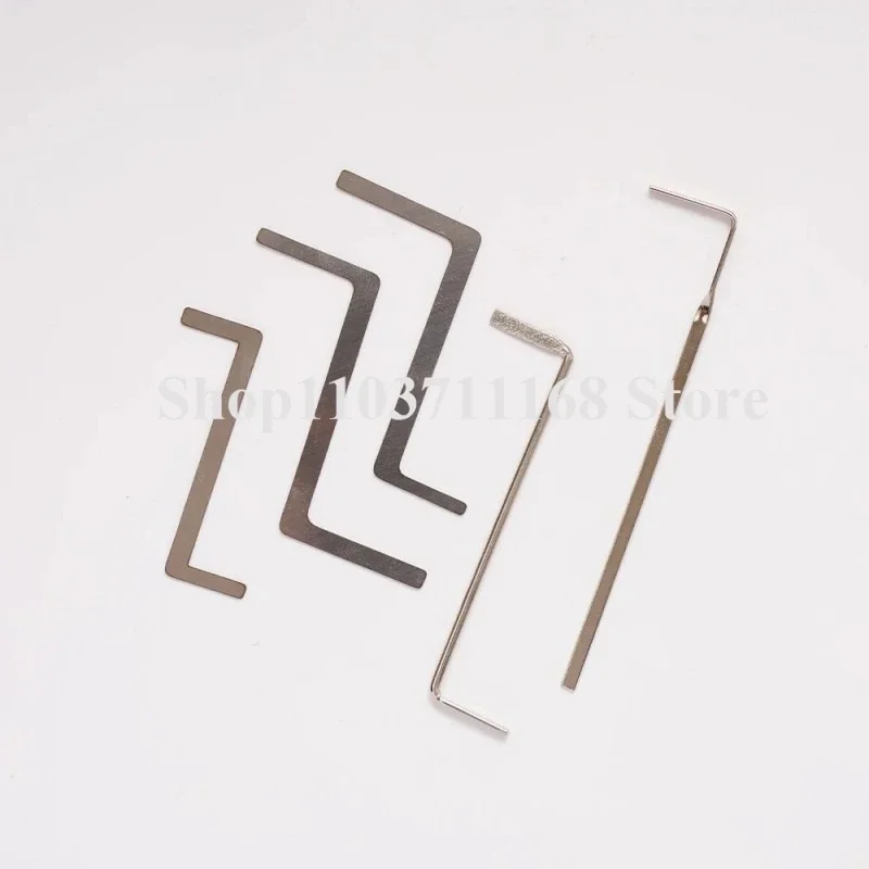 Locksmith Lockpick Set of Lock Picks High Quality Practical Locksmith Tool Kit Replacement Turning Double Head Tension Wrench - Image 6