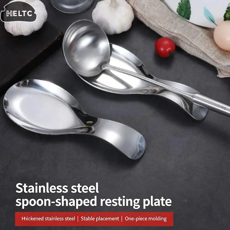 1PCS Utensils Baker Counter Kitchen Large Stainless Steel Spoon Holder Heat-Resistant Cooking Spoon Holder Coffee Spoon Holder