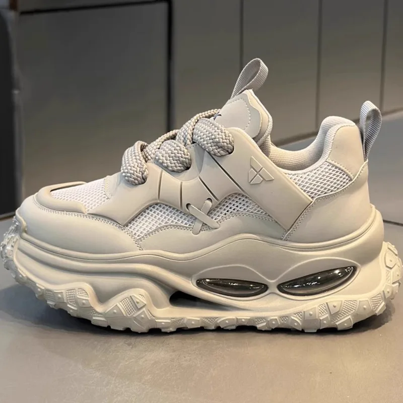 Fashion Mesh Rubber Anti Skid Man Footwear 2026 Spring New Men Casual Shoes Outdoor Comfortable Light Breathable Running Sneaker