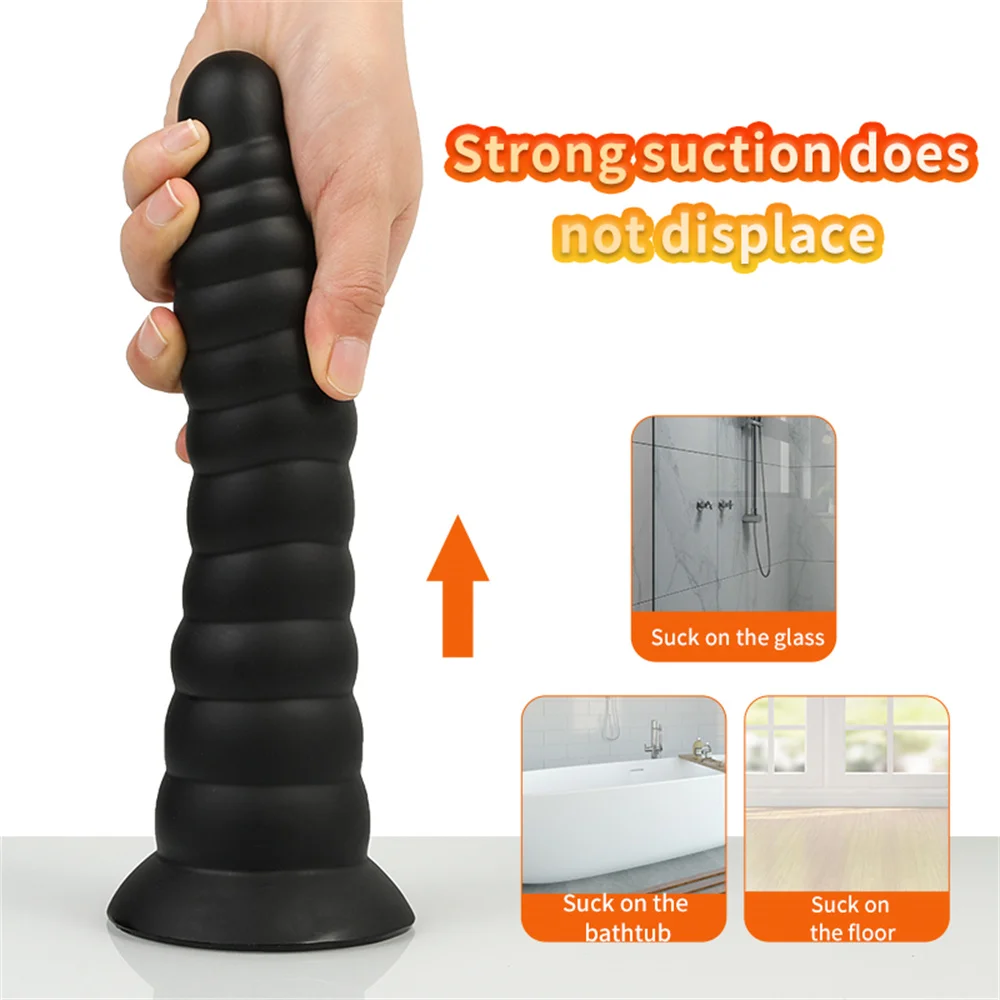 Huge Anal Dildo Silicone Big Butt Plug Anus Expansion Prostate Massager G Spot Vagina Stimulator Adult Sex Toy For Woman Men Gay