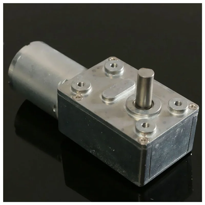 

AS95-4X GW370 12V 6Rpm Reversible High Worm Geared Motor Torque Turbo DC Motor 35A