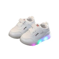 2024 nuove marche classiche scarpe Casual per bambini illuminate a LED incandescente Tennis infantile scarpe da ginnastica per ragazzi di alta qualità per bambini