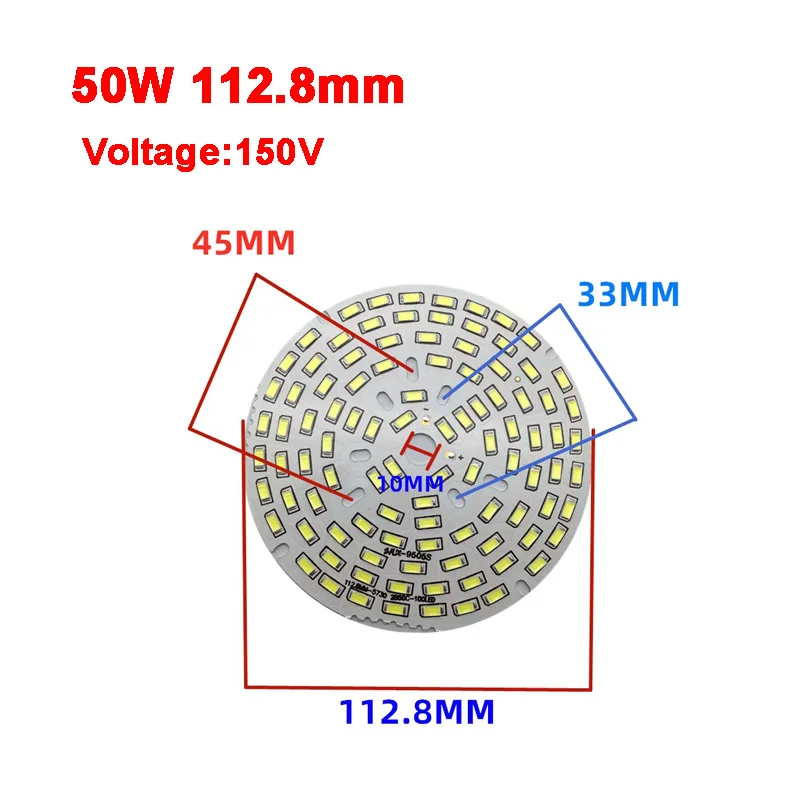 2835 SMD Led Chip 3W - 50W 32mm - 113mm Lamp Light Board Bulb Round Light Source