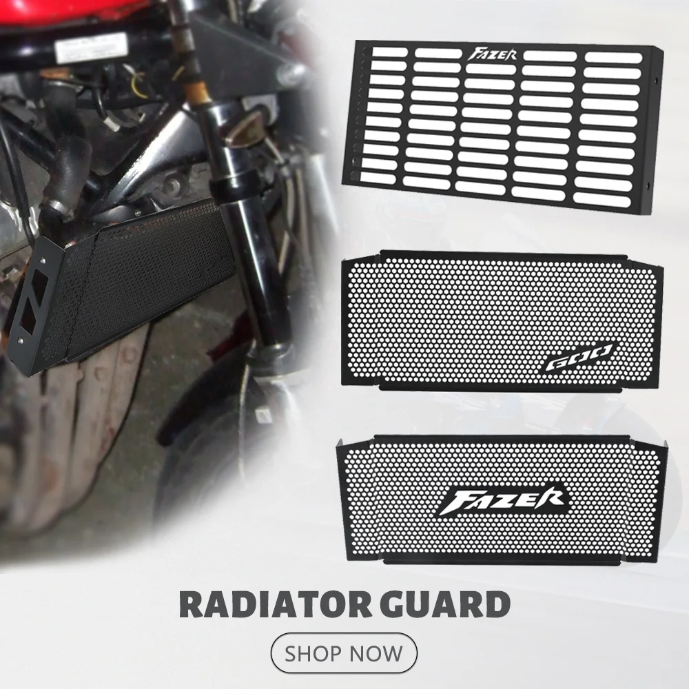 FZS 600 S Motorcycle Accessory FOR YAMAHA FZS600 Fazer S 1998-2001-2002-2003-2004 Radiator Grille Guard Cover Protection Mesh