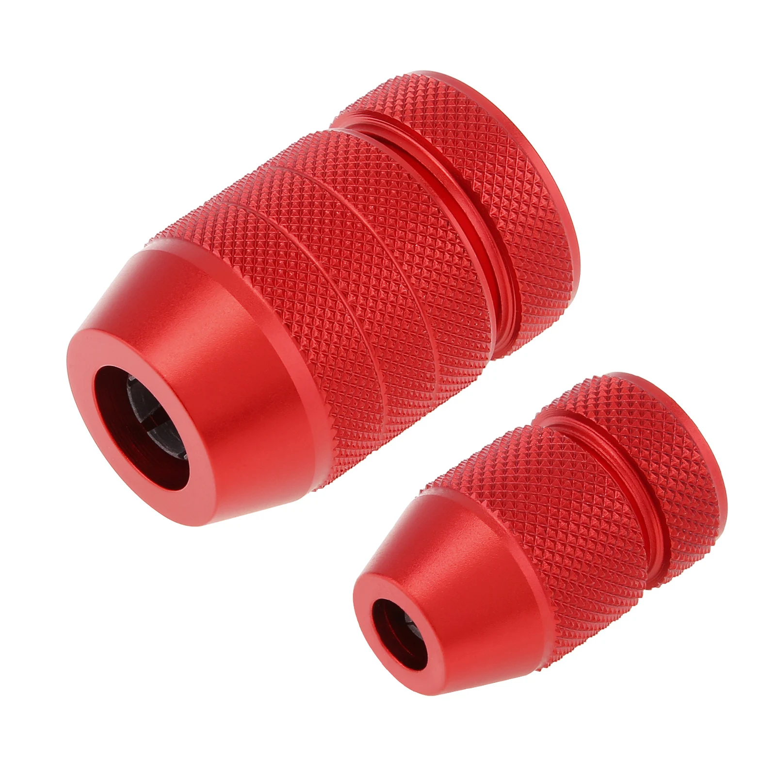 2pcs Adjustable Drill Stop Set Aluminum Alloy Outer Ring for Drill Bits Woodworking Tools Countersink Drill Depth Stopper Collar