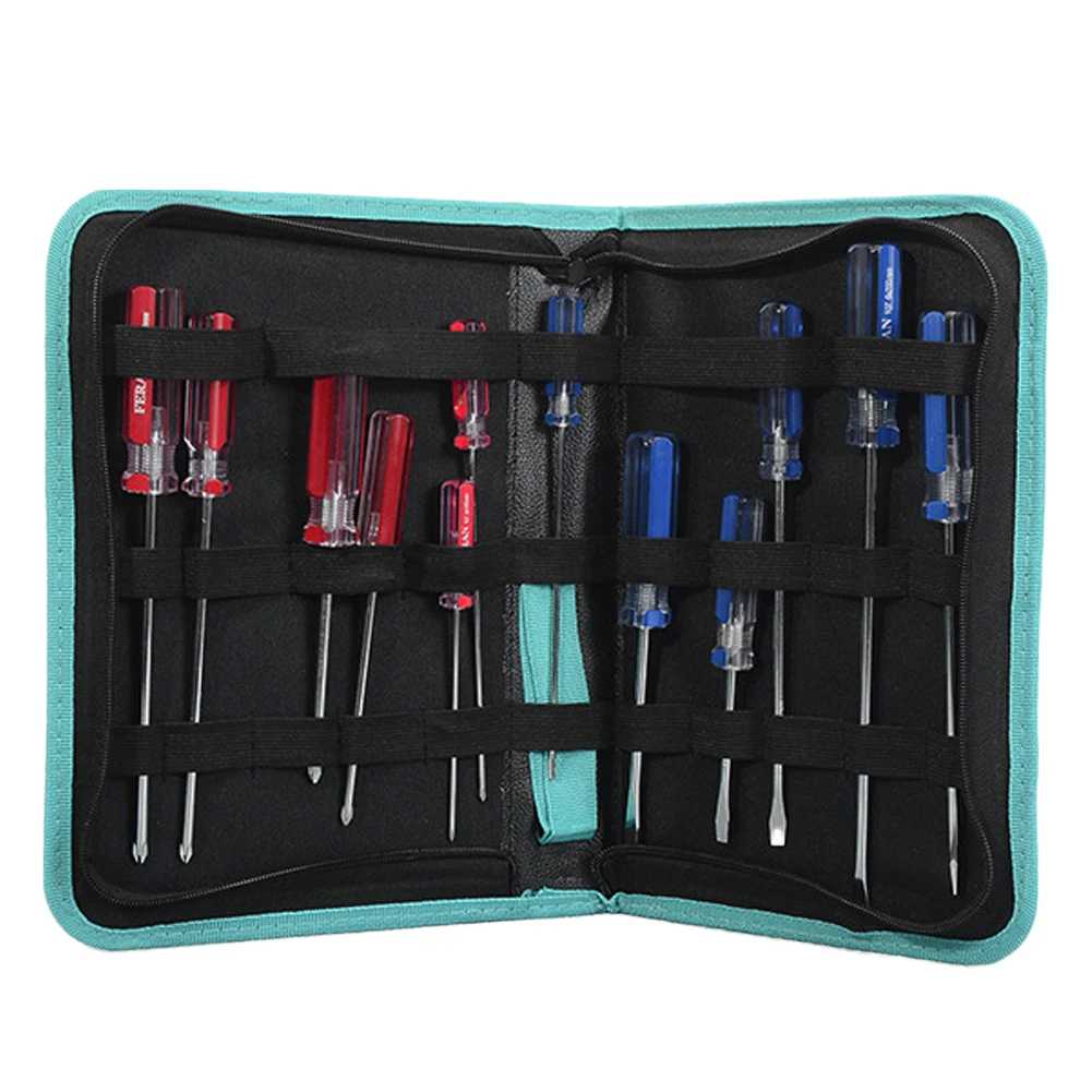 Imagem -03 - Multifunções Oxford Canvas Repair Tool Bolsa Hardware Parafusos Nails Organizer Box Solda Iron Pouch Case Ferramentas de Viagem Portáteis