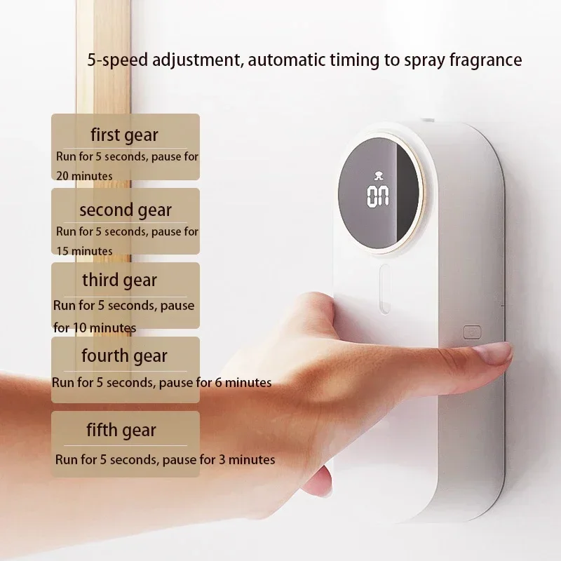 アロマディフューザー,トイレクリーナー,フレグランスディフューザー,エッセンシャルオイル,家庭用空気清浄機,100m