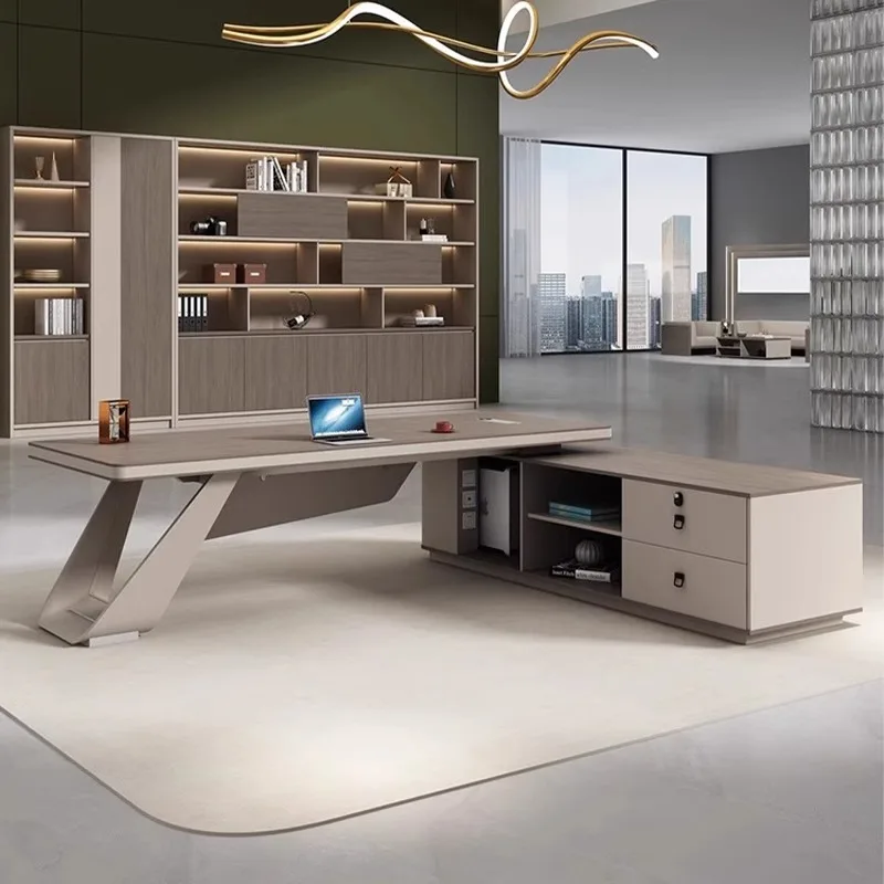 

Boss desk, chairperson's desk, president's desk, desk manager, office desk and chair combination
