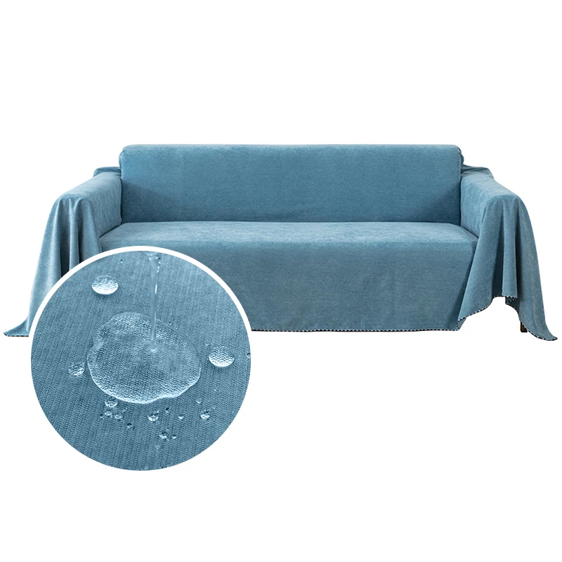 Waterdichte bankhanddoek effen kleur hoge kwaliteit bankhoes multifunctionele stofdichte duurzame bankhanddoek voor woonkamer decor