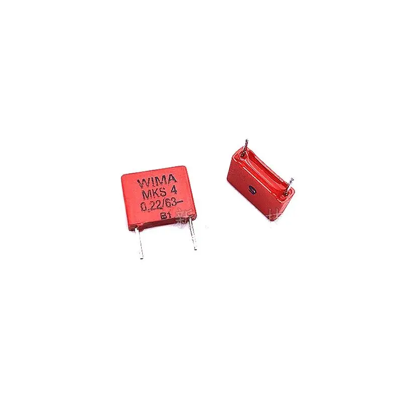 

10pcs/Germany Weimar WIMA 224 63V 0.22UF 63V 220nF MKS4 Pin Distance 7.5 Audio Capacitor