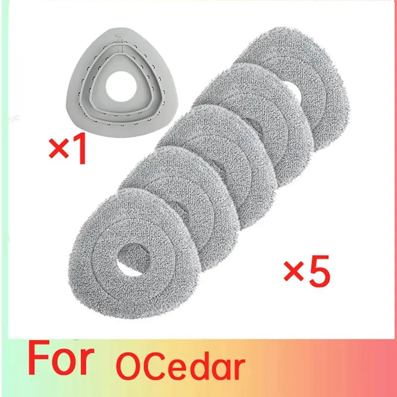 

Сменные насадки для швабры A20F-Mop, совместимые с Ocedar Easywring 1 Tank и O Cedar Rinseclean, из микрофибры.
