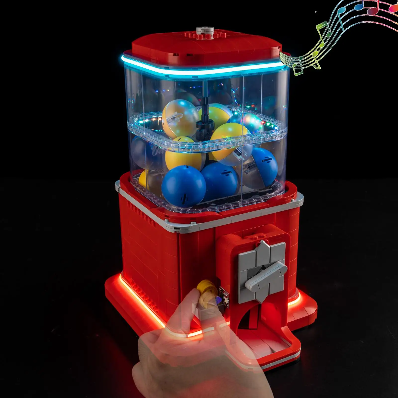 

Led Lighting Set Diy Toys Compatible with Lego Minifigure Vending Machine 21358 Building Blocks (Not Included Model)