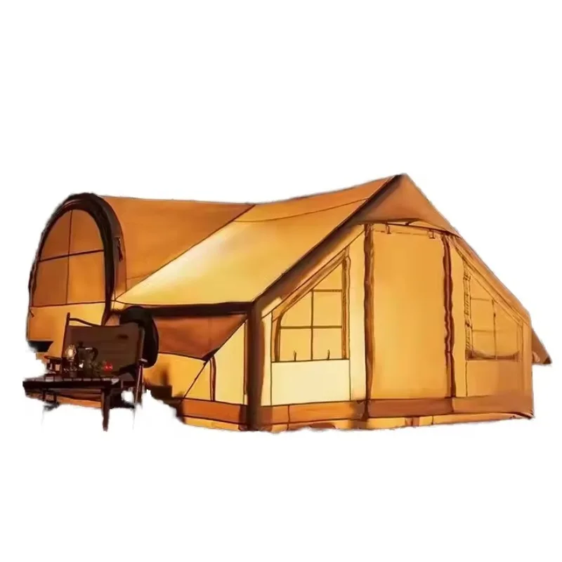 Manufacturer Direct Sale Customizable Outdoor Triangle Camping Air Tent for Inflatable Camping
