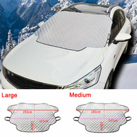 1pcs Winter Car Front Windscreen Covers Windshield Sunshades Auto-mobile Anti-Snow Frost Ice Shield Dust Protector Covers
