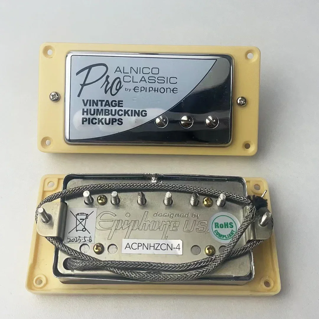 1 Set Original Genuine Standard PRO Electric Guitar Alnico Humbucker Pickup