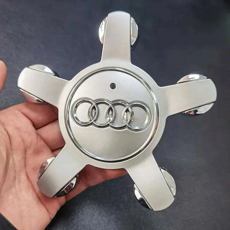 2025 Hot 4 Pz Auto Pneumatico Mozzo Ruota Copertura Centrale Distintivo Decorazione Set Accessori Auto Per Audi serie A1 A3 A4 A4L A5 Q5 A6L A7 A8L