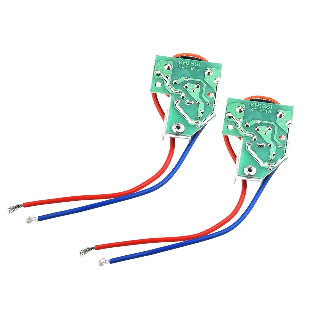 2PCS 250V 12A Angle Grinder Polishing Machine Speed Controller Switch Tool For Electric Hammer Impact Drill Polishing Machine