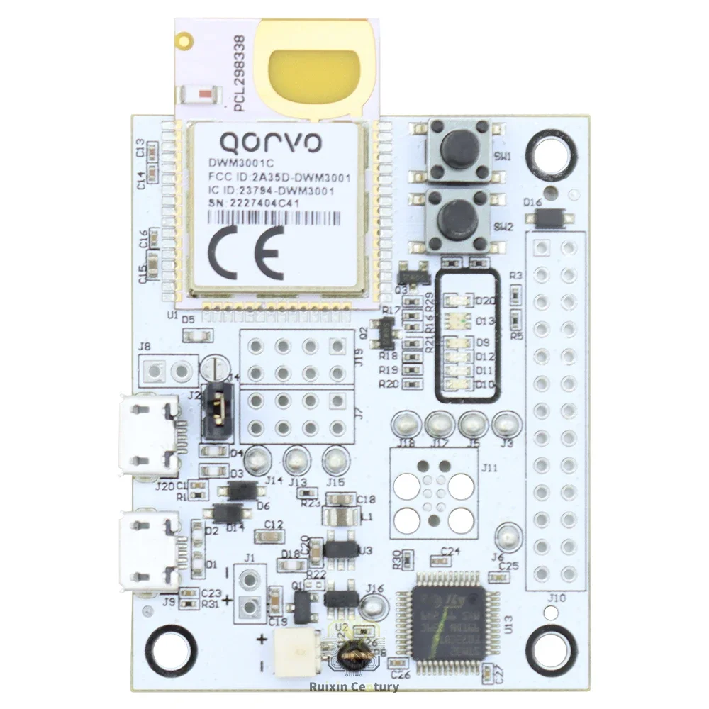 DWM3001CDK UWB Module Development Kit DWM3001C Evaluation Board DW3110 IC 6.5/8GHz J-Link Debug Raspberry Pi Header Genuine