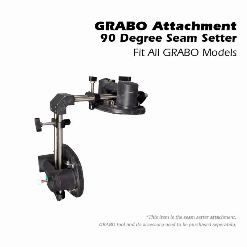 GRABO Attachment 90 Degree Seam Setter Countertop Installation Device Seamless Tile Slab Granite Laying Tool