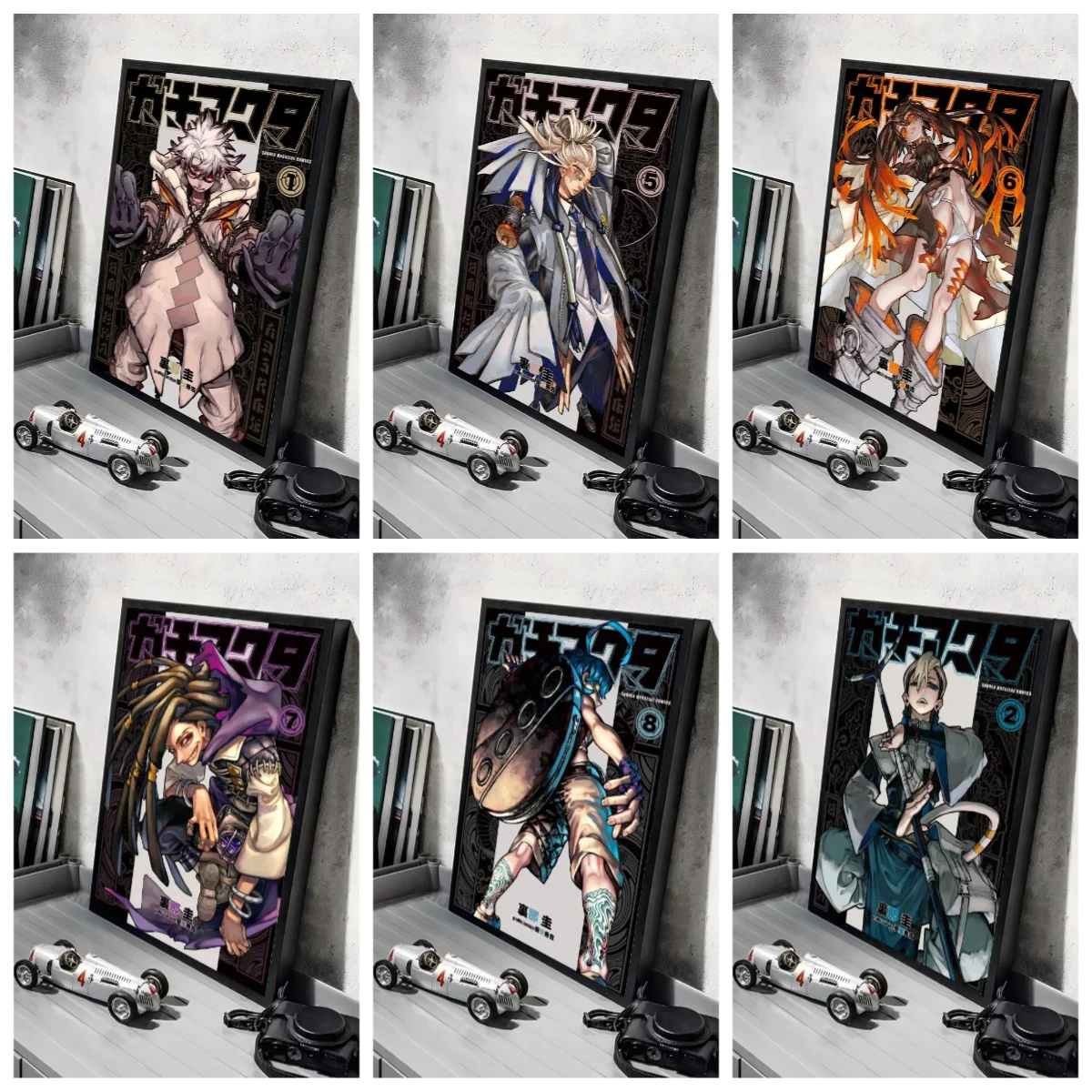 500 /1000 PCS Jigsaw Puzzles  Anime G-GACHIAKUTA Diy for Adults Beginners - Handmade, Gifts Home Decoration Games Toy