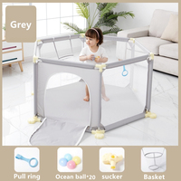 Baby Playpen For Children Indoor Multiple Styles Guardrail Fence Playground Safety Foldable Barrier Fence Kids Toys Park