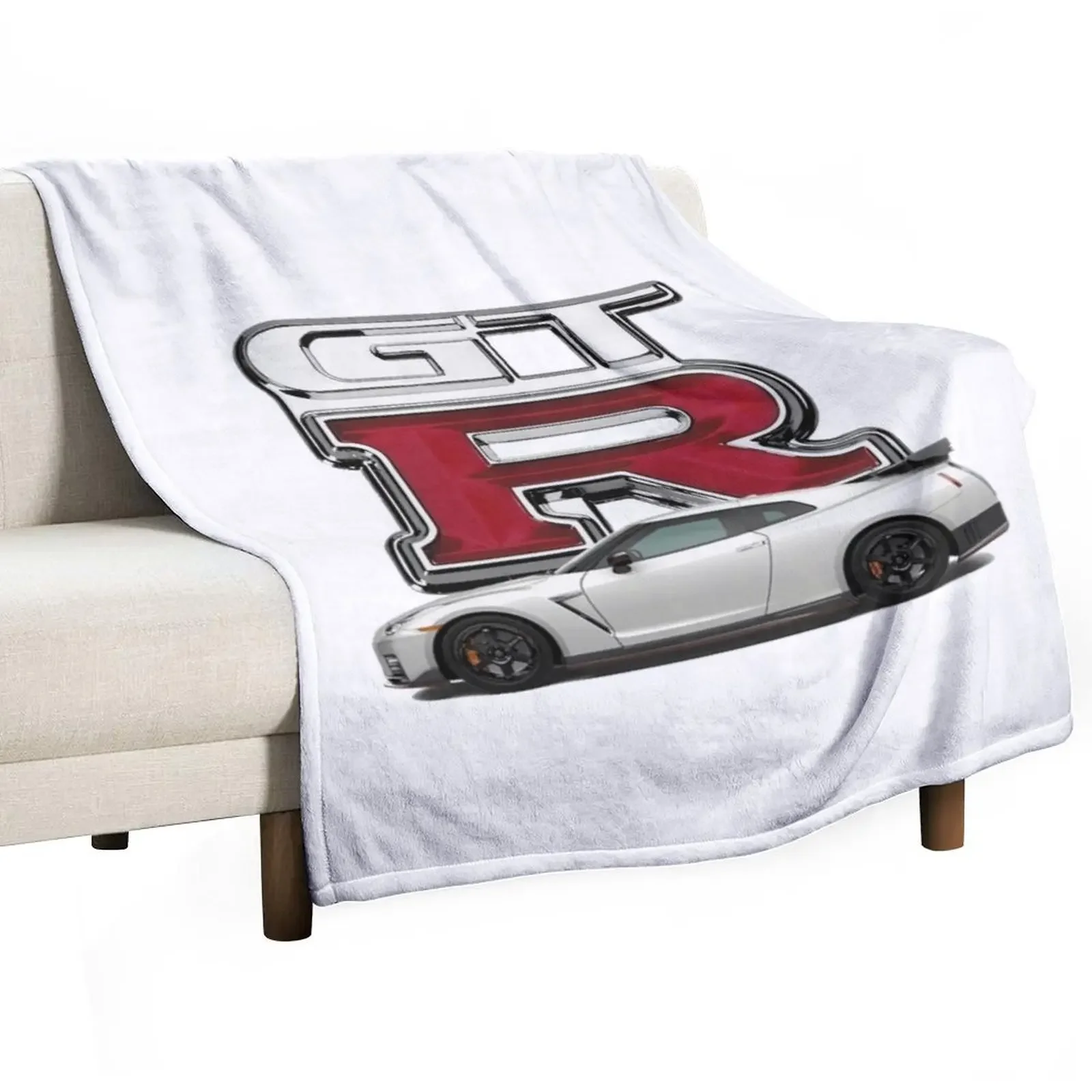 

R35 GTR Throw Blanket Warm funny gift Blankets