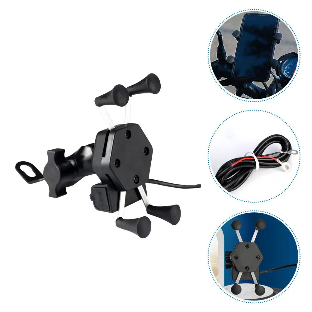 

Holder Mount For Universal Mobile Bracket With Usb Charging Port Motorcycle Phone Holder Mount Phone Stand Motorcycle