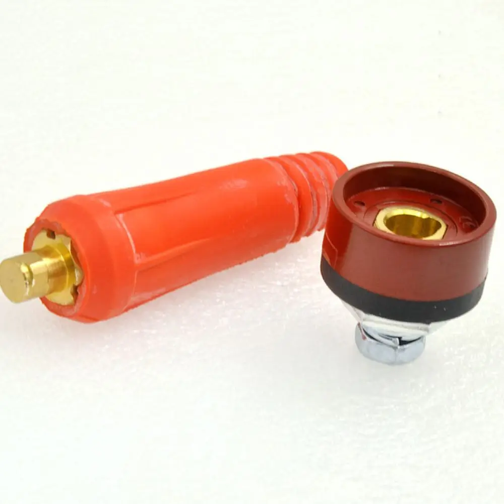 For For ZhengTongDa DKJ10 25 Quick Connect Fitting Socket Plug European Style For Argon Arc Welding Power Welding Applicator