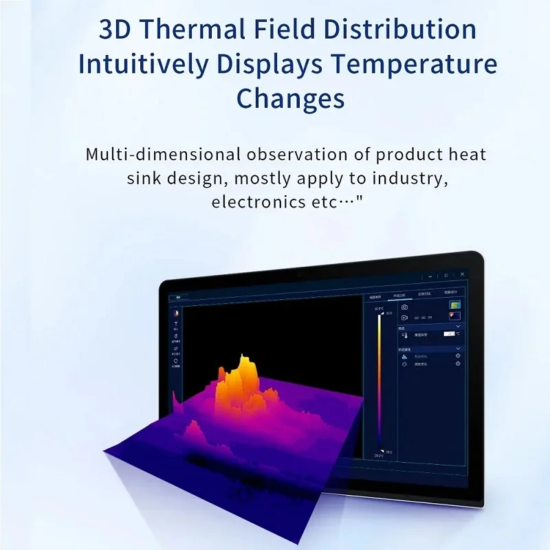 Desktop PCB Macro Thermal Imager 256x192 IR Resolution Thermal Analyzer for Circuit Board Short Circuit Leakage Repair
