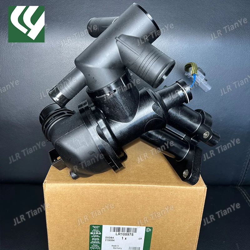 2.0L Turbo Diesel Coolant Thermostat for Range Rover Evoque 2012- Discovery Sport Jaguar E-Pace 2017 JDE40346 LR073694 LR105975