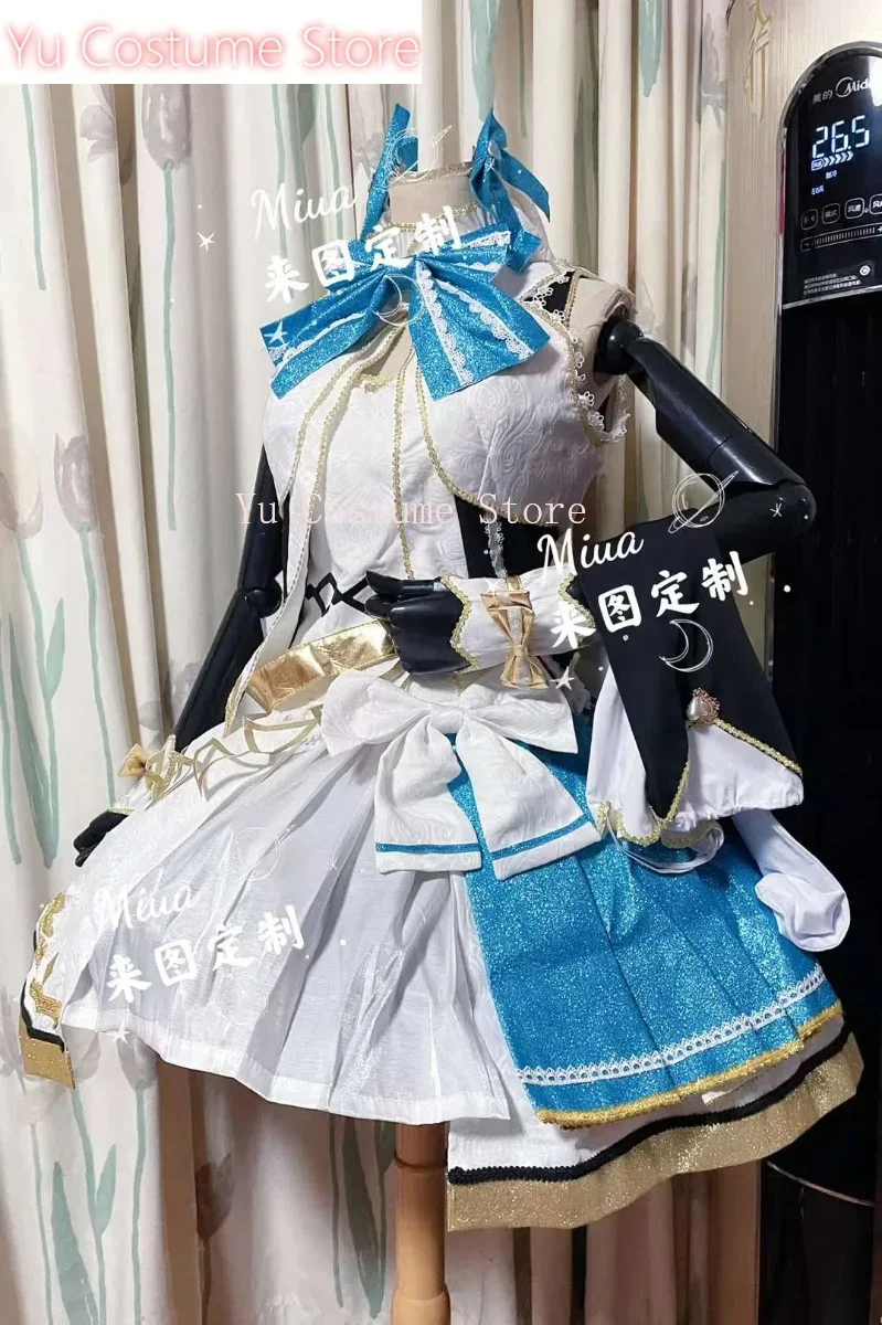 Hololive Vtuber Shirakami Fubuki Hit The Song disfraz Cosplay disfraz Cos juego Anime uniforme de fiesta Halloween juego ropa de rol