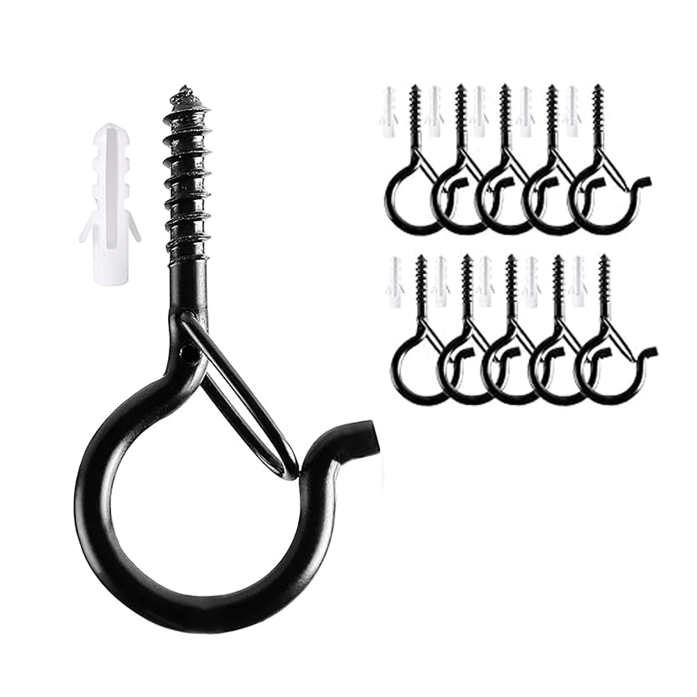 

Q-Hanger Stainless steel Screw Hooks for String Light for String Light Flower Pot Garden Yard Patio Kitchen Coat Hanger