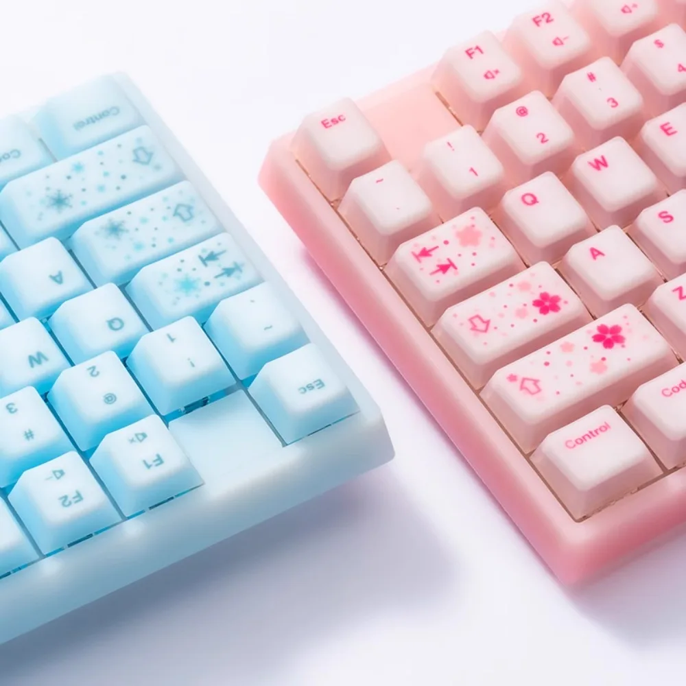 IPI Pone87 Silicone Mechanical Keyboard Kailh Switch Transparent PCB Delicate Touch Skin-Friendly Comfortable RGB Office Keypad