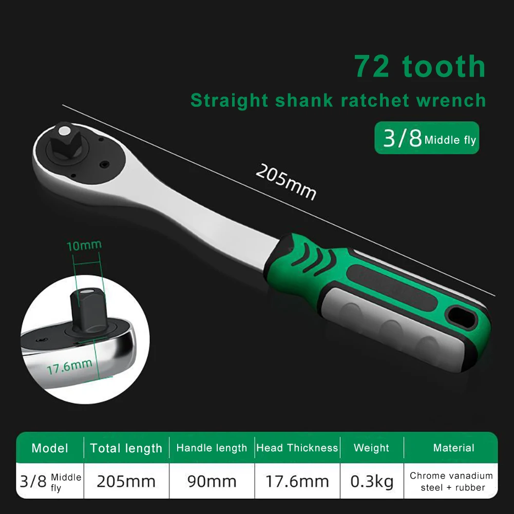 Torque Ratchet Wrench Set 1/4\