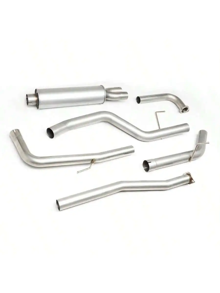 For 04-15 Nissan Titan 5.6L V8 3and#034Catback Exhaust System+4.5and#034OD Muffler Tip