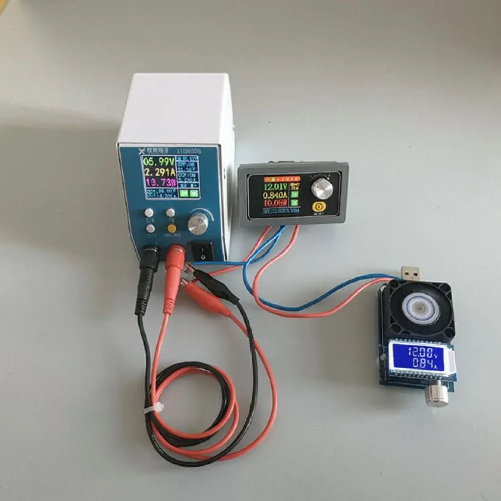 Adjustable Power Supply Module DC DC Buck Boost Regulator Numerical Control Constant Current Voltage Unit