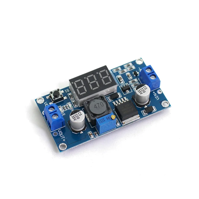 Power Supply Module LM2596S-ADJ DC-DC Voltage Regulator 3A Adjustable ,LM2596 Step down module output short circuit protection