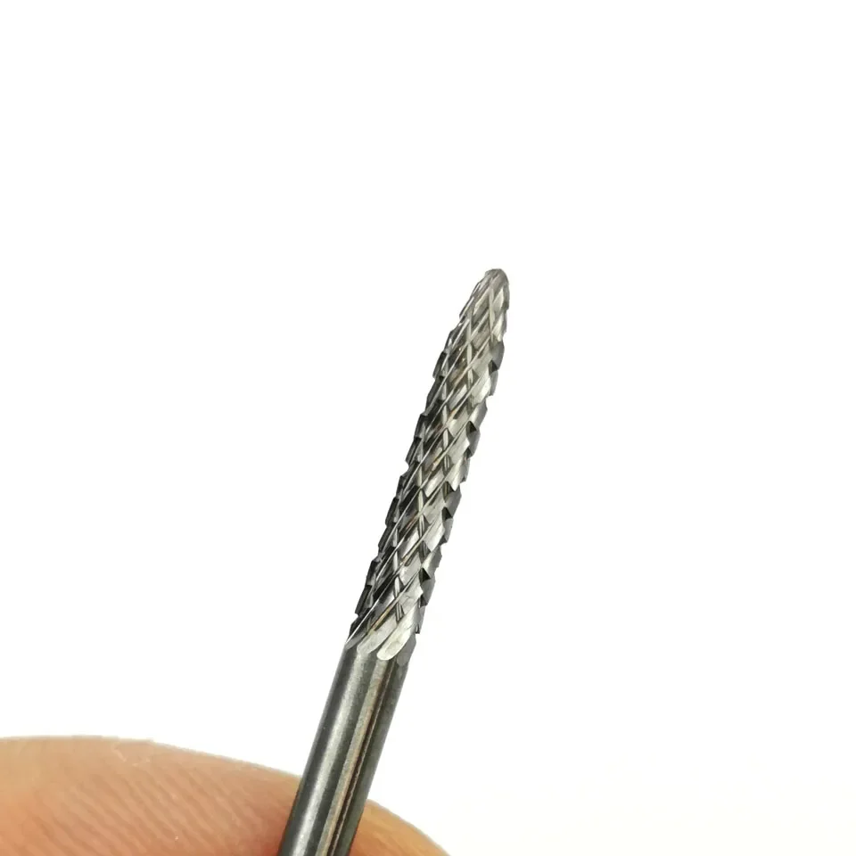 HYTOOS-لقم ثقب الأظافر من الكربيد لمانيكير كهربائي ، أدوات دوارة ، قطعة تنظيف للبشرة ، لوازم #5