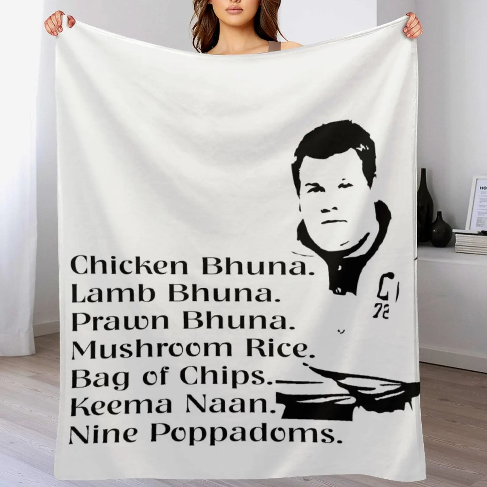 

Smithy - Gavin and Stacey Throw Blanket Cute Luxury Designer Single Plush Blankets