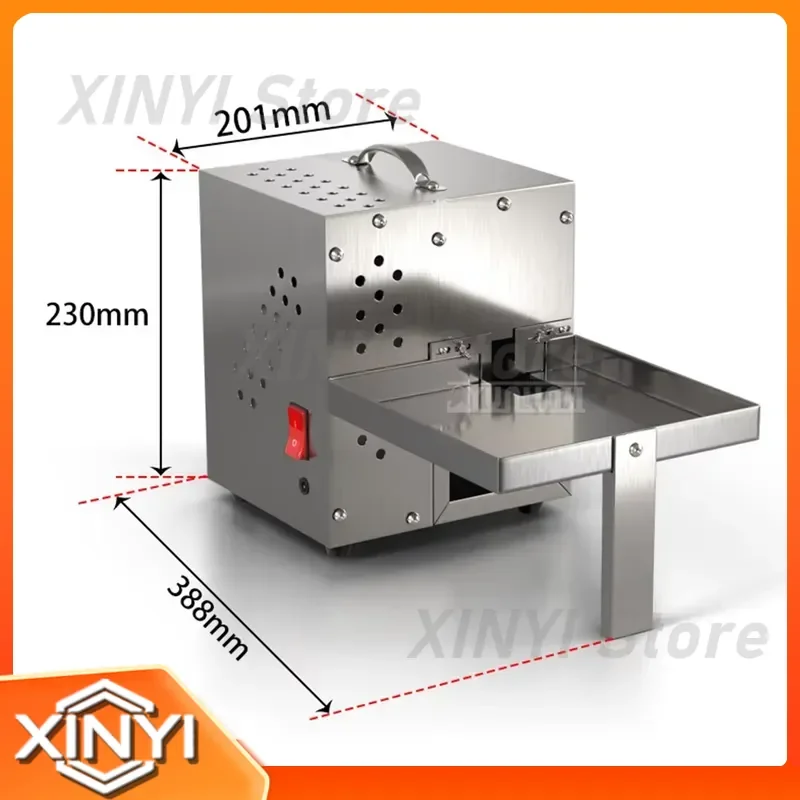 Commercial Chestnut Peeler for Electric Splitter Opener Machine Automatic Rolling Cutting Machine for Chestnuts Food