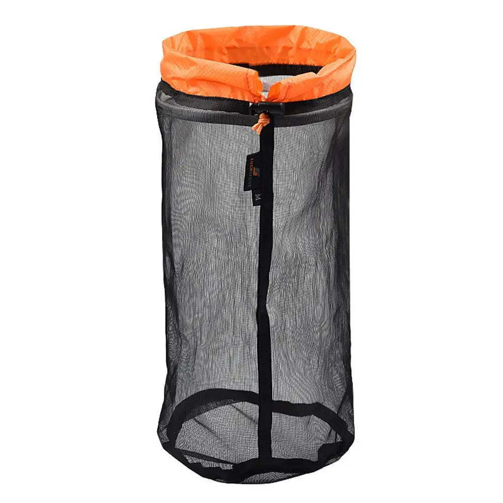 Sports Compression Bag Hiking Climbing Camping Stuff Sack Mesh Storage Bag Travel Storage Bag Wash Net Bag Drawstring Bags