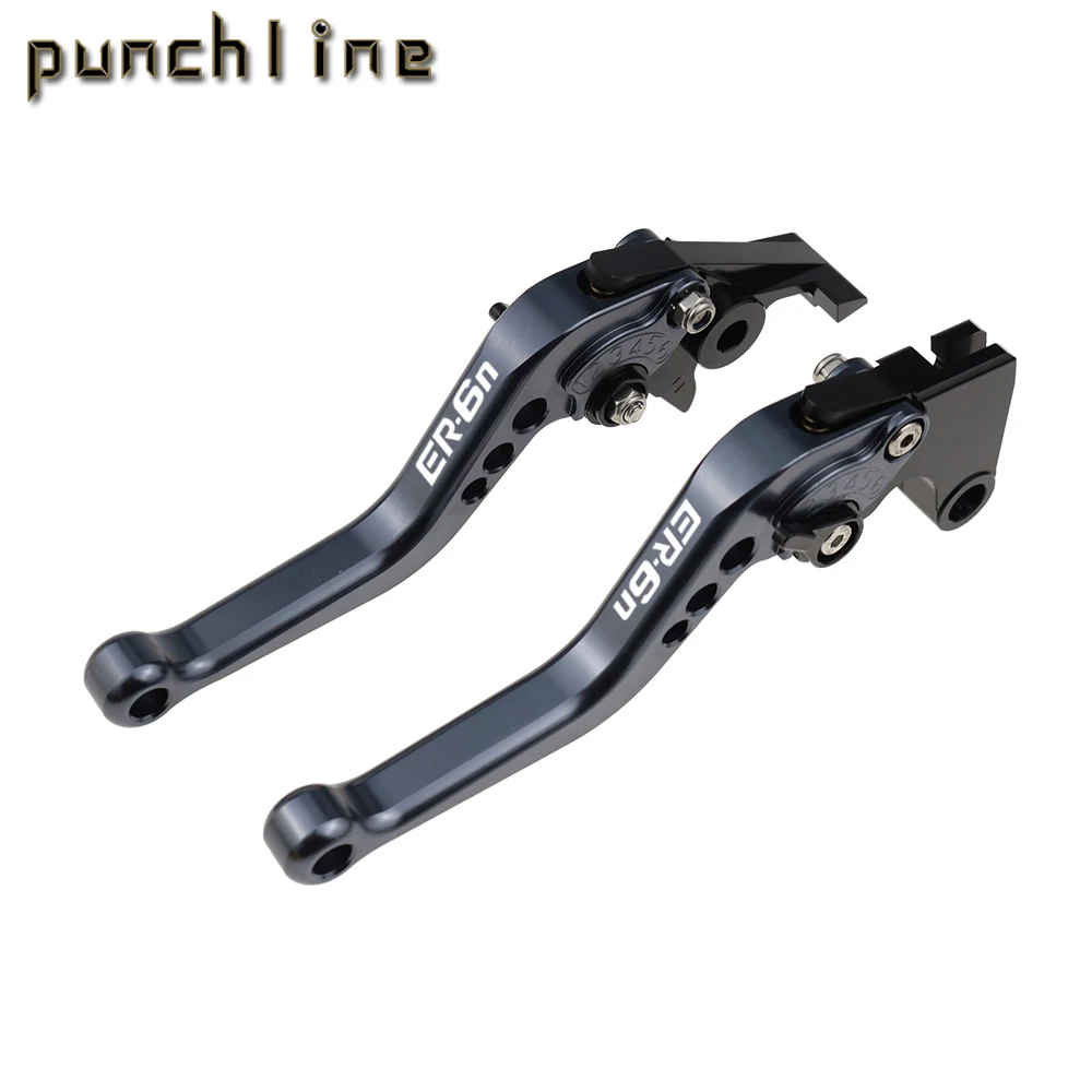 

Fit For ER-6N 2006-2008 ER6N ER 6N Motorcycle CNC Accessories Short Brake Clutch Levers Adjustable Handle Set