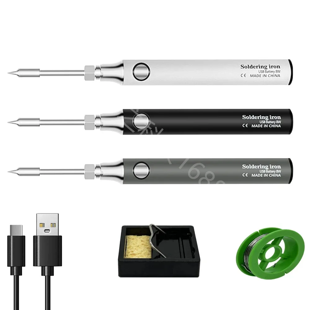 

USB Low Voltage Soldering Iron Tool Portable Electric Soldering Iron Power Bank 5v Assistant Welding Equipment