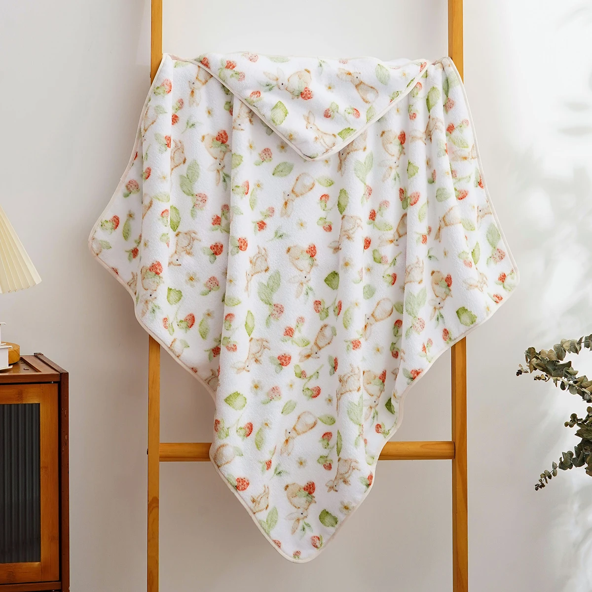 Manta envolvente de lana Coral de superabsorción gruesa para bebé, Toalla de baño para recién nacido, toallas de playa para mantener el calor, tamaño 80x80cm, invierno