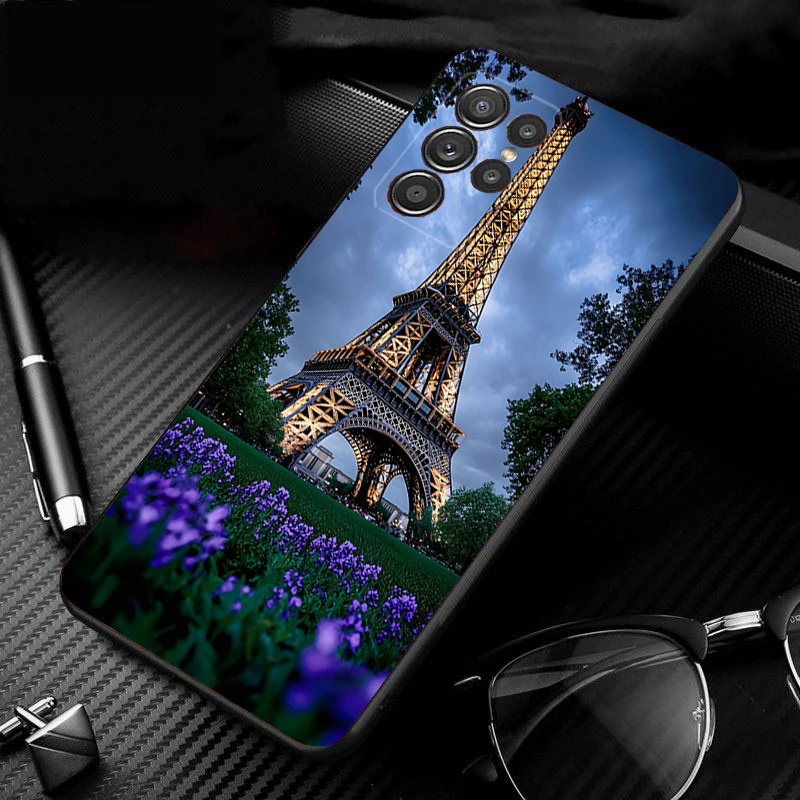 

Eiffel Tower Phone Case For Samsung Galaxy S25 S24 S23 S22 S21 Ultra S24 S23 S22 S21 S25 Plus S24 S20 FE