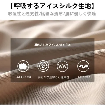 Ice Silk Wide Leg Pants Women's Summer Thin High Waist Drape Loose Straight Casual Pants Small Size Casual Style High Waist