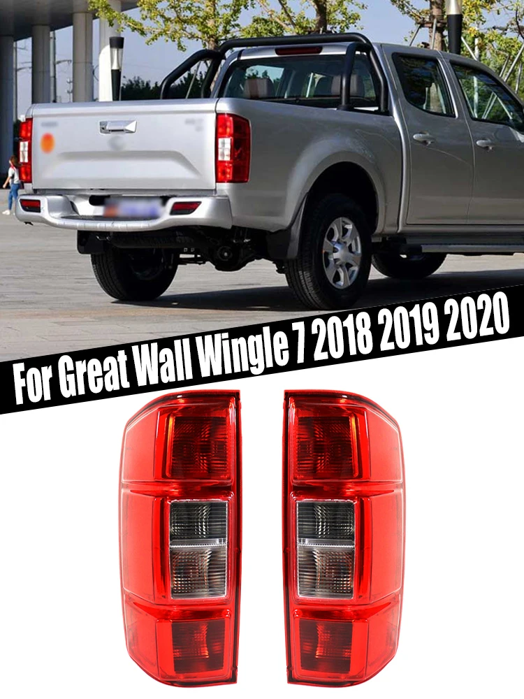 

Car Rear Bumper Tail Light Tail Lamp Brake Stop With Bulb For GWM Great Wall Wingle 7 2018 2019 2020 4133100XP6PXA 4133200XP6PXA